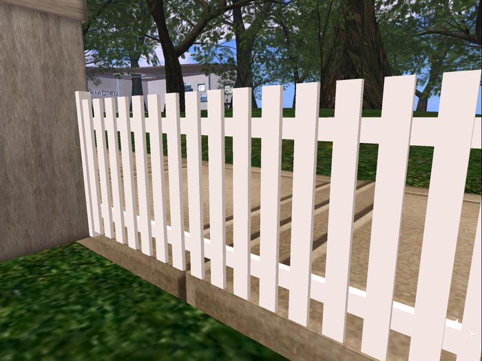 Second Life Marketplace Picket fence flat top